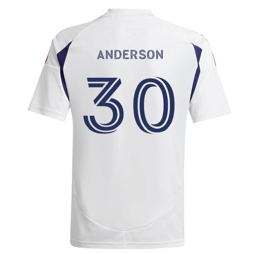 Danxen Dámské Owen Anderson #30 Královsky Modrá Červená Hnědá Daleko Hráčské Dresy 2026/27 Dres