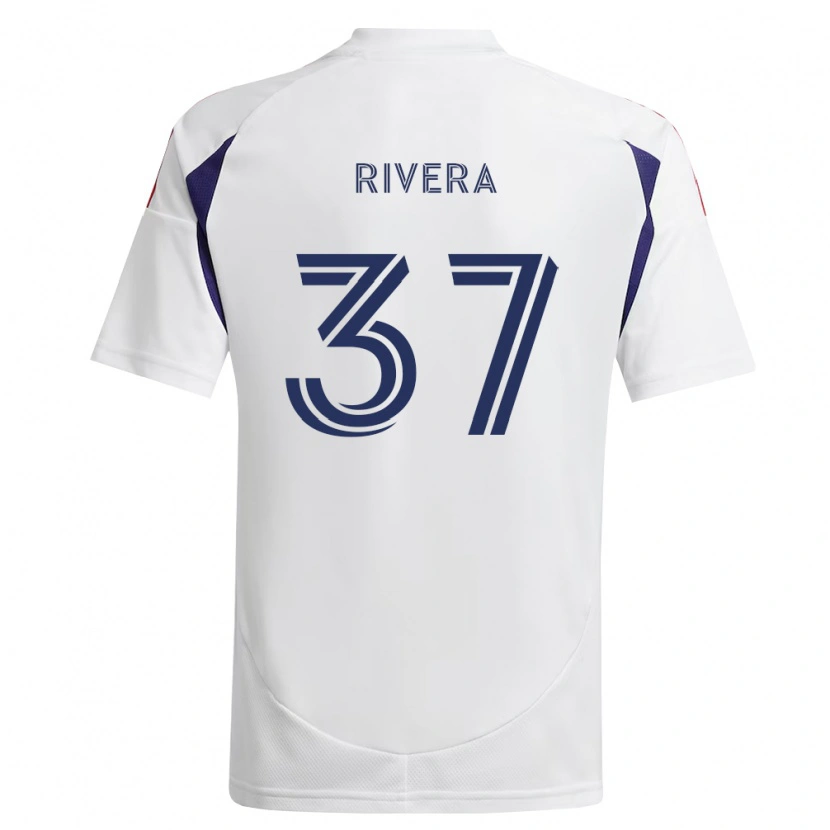 Danxen Dámské Luis Rivera #37 Královsky Modrá Červená Hnědá Daleko Hráčské Dresy 2026/27 Dres
