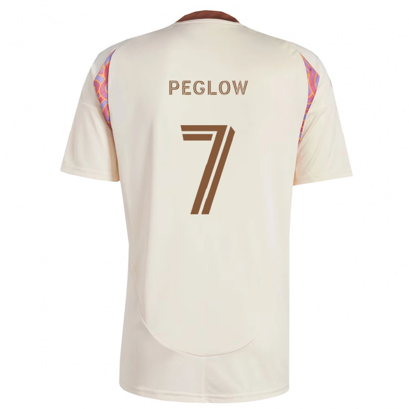 Danxen Dámské João Gabriel Martins Peglow #7 Off-White Růžová Daleko Hráčské Dresy 2026/27 Dres