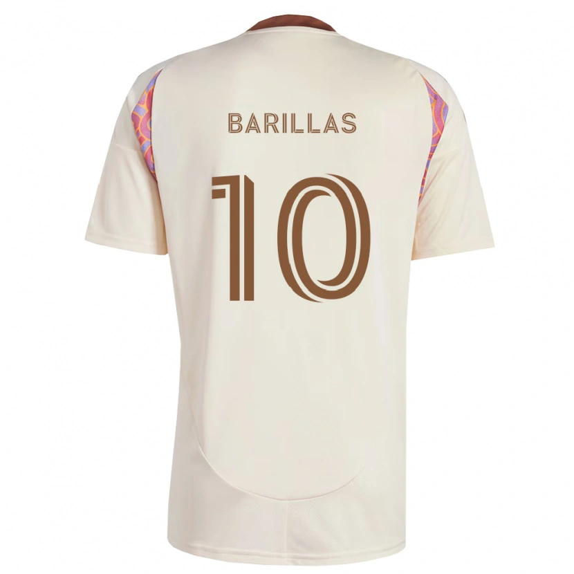 Danxen Dámské Mayson Barillas #10 Off-White Růžová Daleko Hráčské Dresy 2026/27 Dres