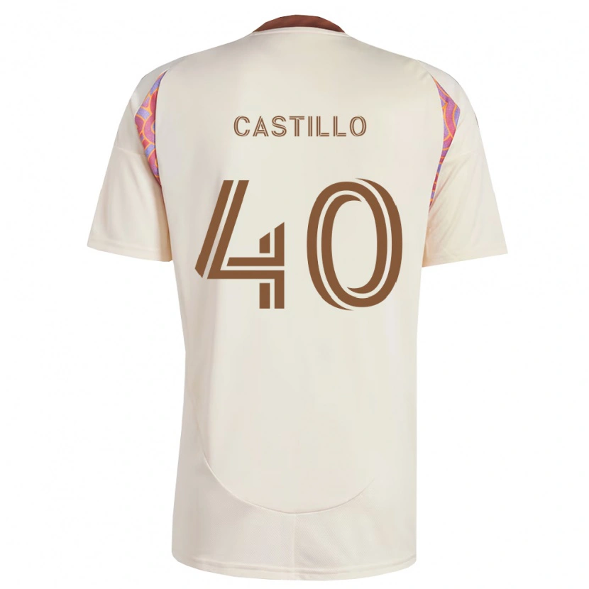 Danxen Dámské Kamil Castillo #40 Off-White Růžová Daleko Hráčské Dresy 2026/27 Dres