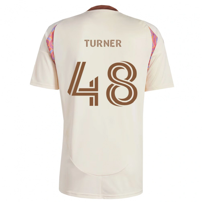 Danxen Dámské Gavin Turner #48 Off-White Růžová Daleko Hráčské Dresy 2026/27 Dres