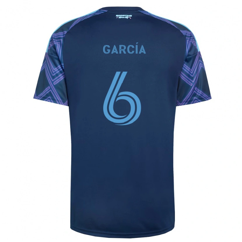 Danxen Dámské Manu García #6 Královsky Modrá Fialová Daleko Hráčské Dresy 2026/27 Dres