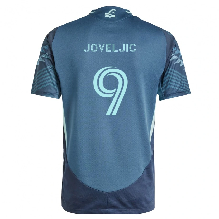 Danxen Dámské Dejan Joveljić #9 Tmavě Modrá Zelená Daleko Hráčské Dresy 2026/27 Dres