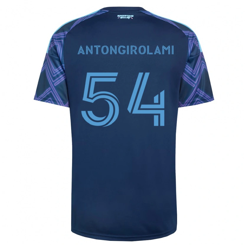 Danxen Dámské Luca Antongirolami #54 Královsky Modrá Fialová Daleko Hráčské Dresy 2026/27 Dres