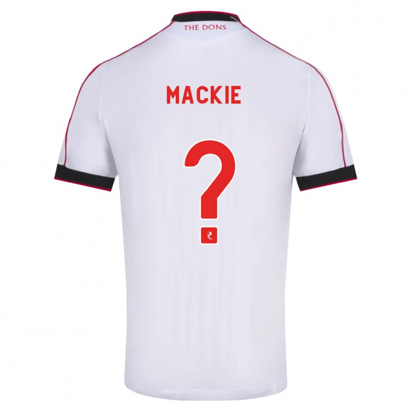 Danxen Dámské Fraser Mackie #0 Černá Červená Bílá Daleko Hráčské Dresy 2026/27 Dres