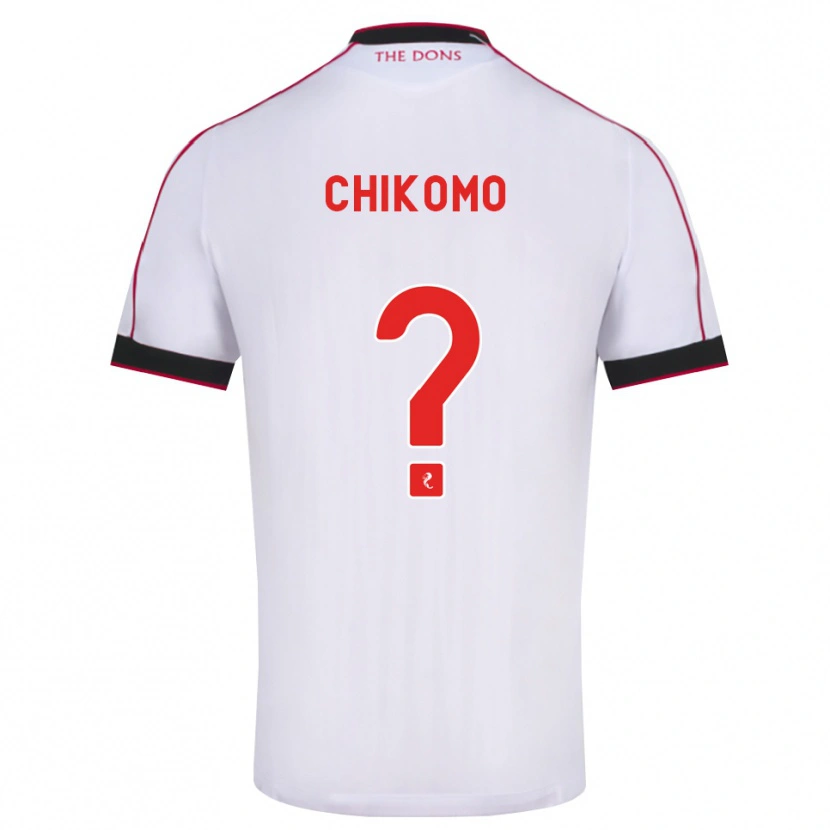 Danxen Dámské Bradley Chikomo #0 Černá Červená Bílá Daleko Hráčské Dresy 2026/27 Dres