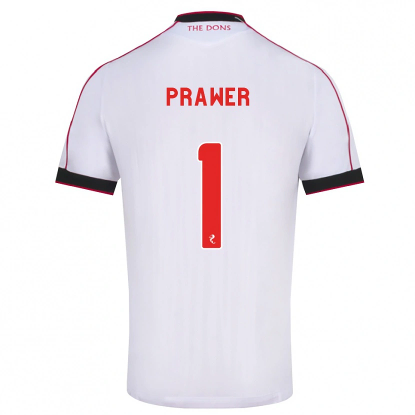 Danxen Dámské Anna Prawer #1 Černá Červená Bílá Daleko Hráčské Dresy 2026/27 Dres