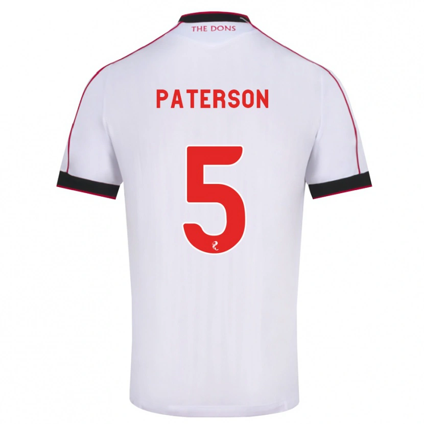Danxen Dámské Donna Paterson #5 Černá Červená Bílá Daleko Hráčské Dresy 2026/27 Dres