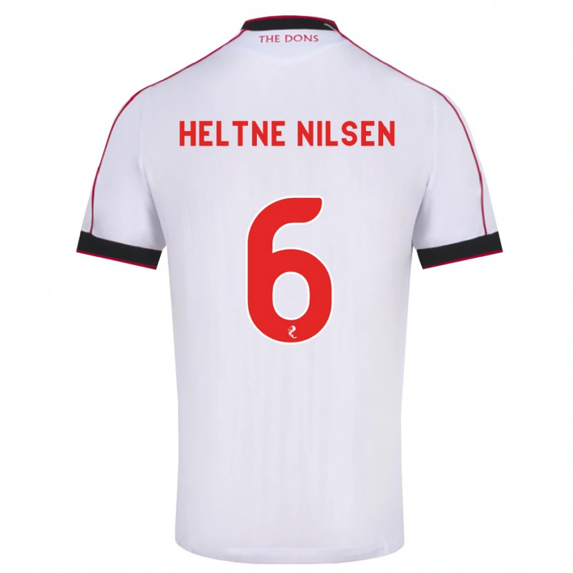 Danxen Dámské Sivert Heltne Nilsen #6 Černá Červená Bílá Daleko Hráčské Dresy 2026/27 Dres