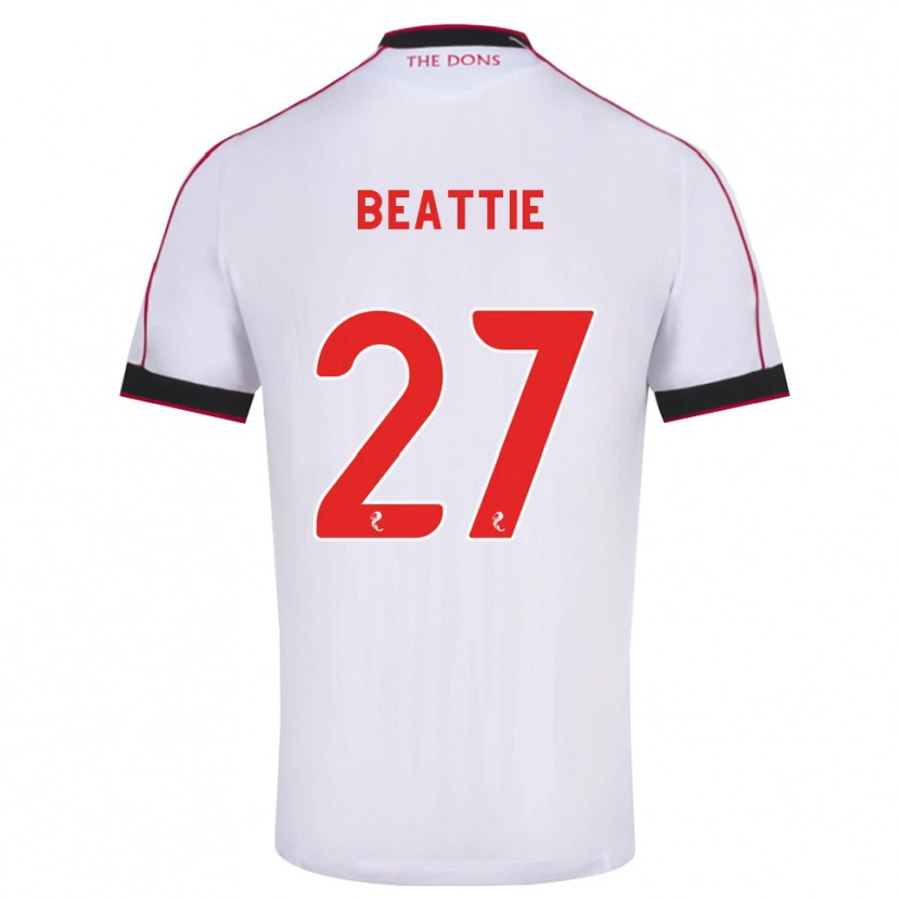 Danxen Dámské Kerry Beattie #27 Černá Červená Bílá Daleko Hráčské Dresy 2026/27 Dres