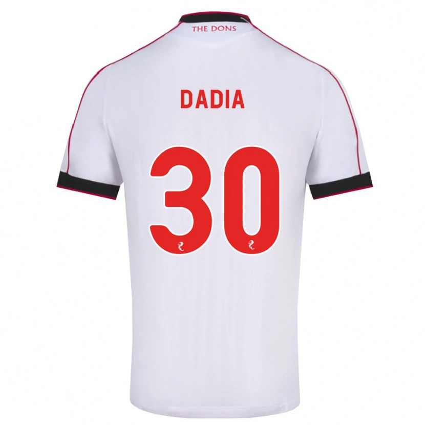 Danxen Dámské Or Dadia #30 Černá Červená Bílá Daleko Hráčské Dresy 2026/27 Dres