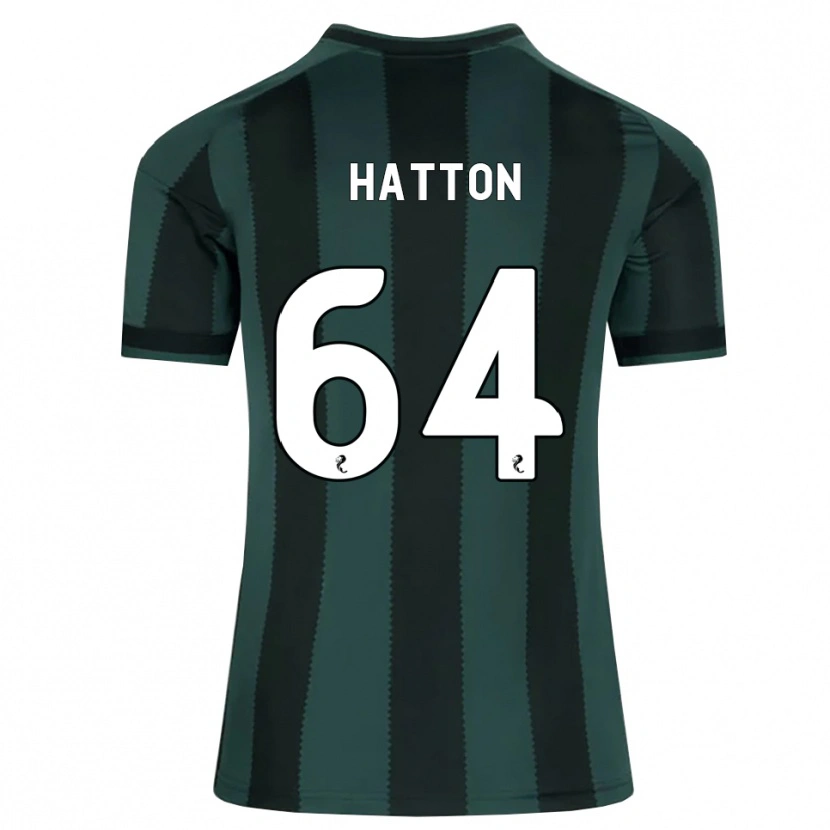 Danxen Dámské Thomas Hatton #64 Tmavě Břidlicově Šedá Černá Daleko Hráčské Dresy 2026/27 Dres