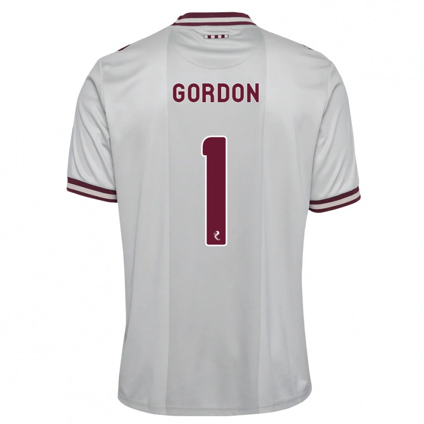 Danxen Dámské Craig Gordon #1 Bílá Purpurová Daleko Hráčské Dresy 2026/27 Dres
