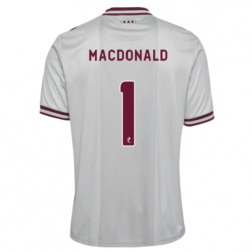 Danxen Dámské Jamie Macdonald #1 Bílá Purpurová Daleko Hráčské Dresy 2026/27 Dres