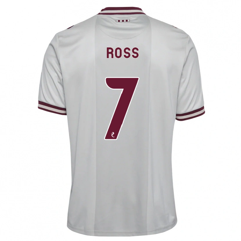 Danxen Dámské Mackenzie Ross #7 Bílá Purpurová Daleko Hráčské Dresy 2026/27 Dres