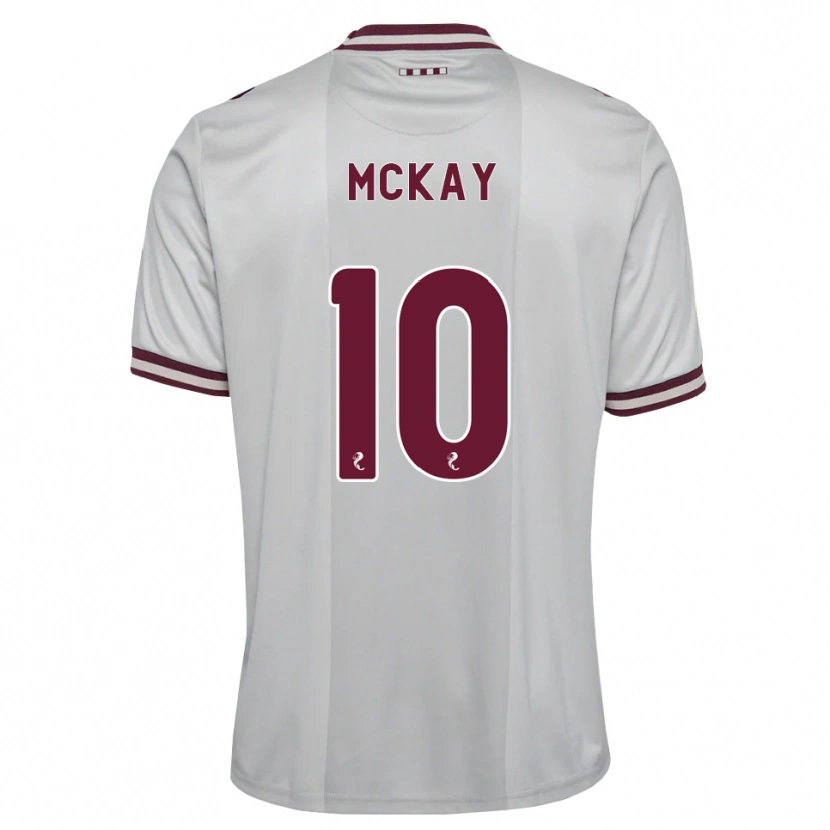 Danxen Dámské Barrie Mckay #10 Bílá Purpurová Daleko Hráčské Dresy 2026/27 Dres