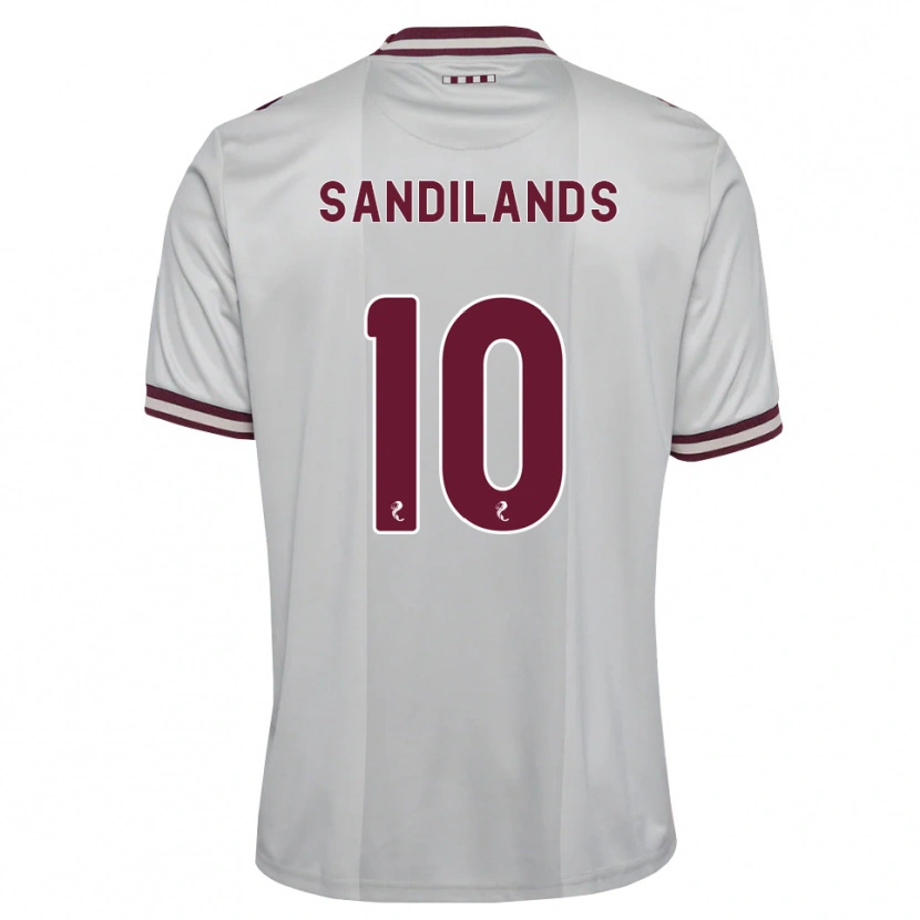 Danxen Dámské Callum Sandilands #10 Bílá Purpurová Daleko Hráčské Dresy 2026/27 Dres