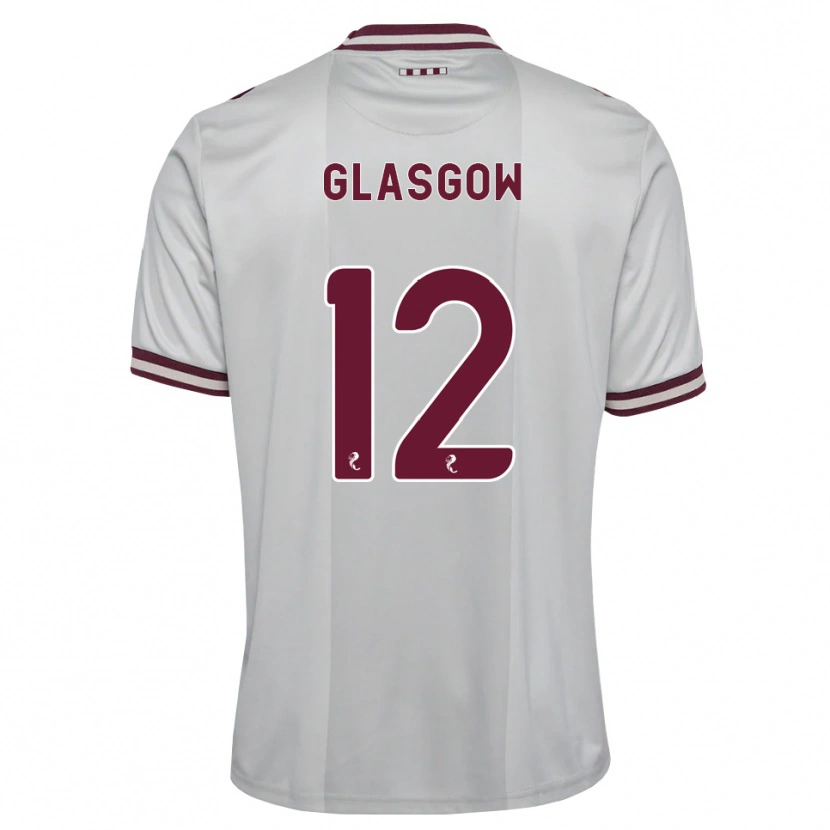 Danxen Dámské Euan Glasgow #12 Bílá Purpurová Daleko Hráčské Dresy 2026/27 Dres