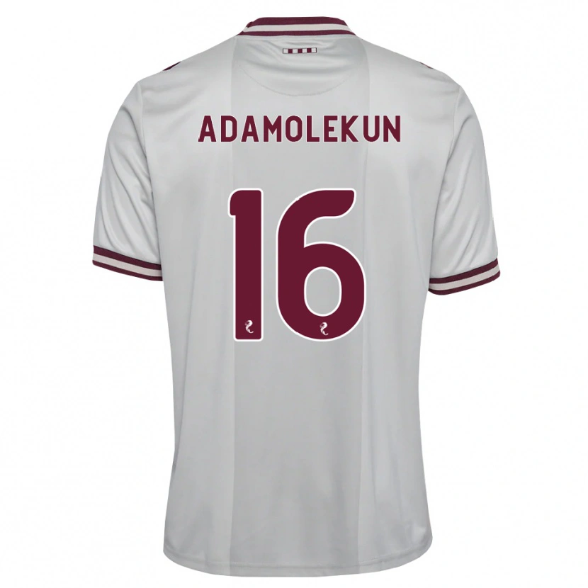 Danxen Dámské Olufolasade Adamolekun #16 Bílá Purpurová Daleko Hráčské Dresy 2026/27 Dres