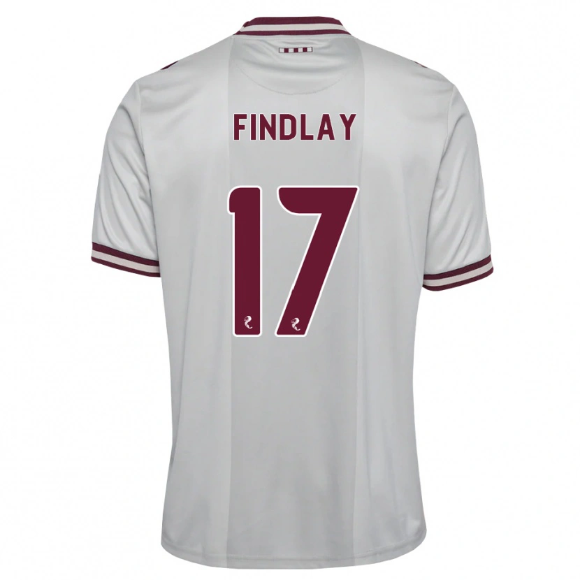 Danxen Dámské Stuart Findlay #17 Bílá Purpurová Daleko Hráčské Dresy 2026/27 Dres