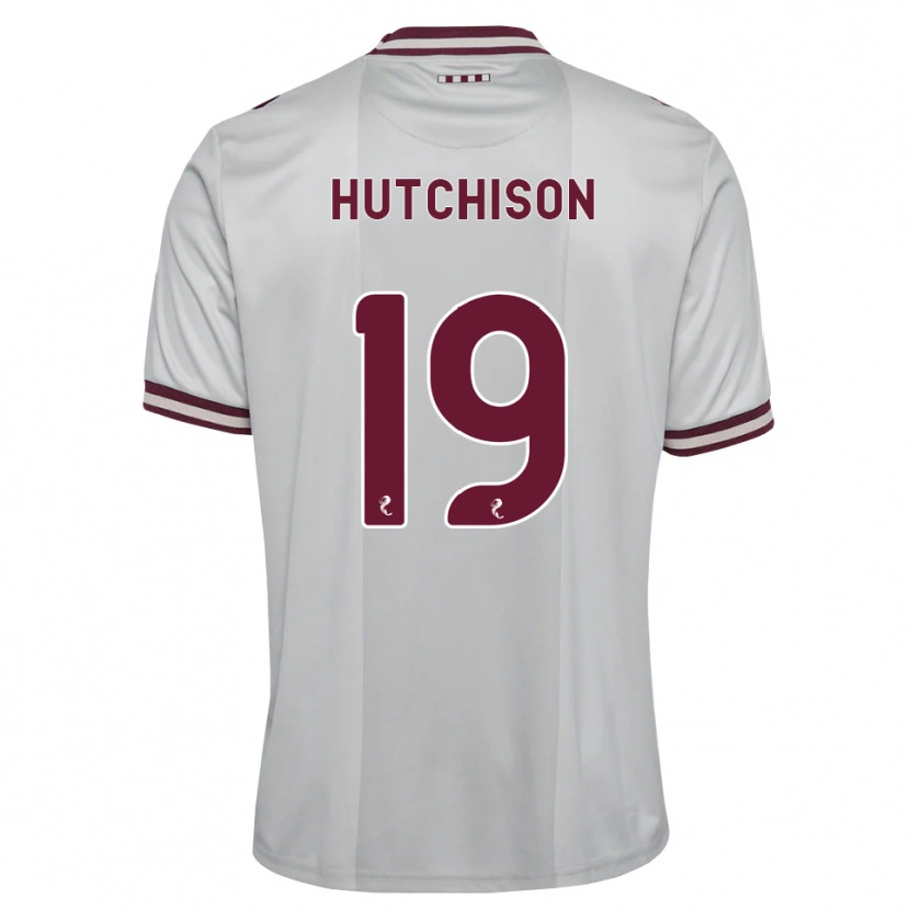 Danxen Dámské Bayley Hutchison #19 Bílá Purpurová Daleko Hráčské Dresy 2026/27 Dres