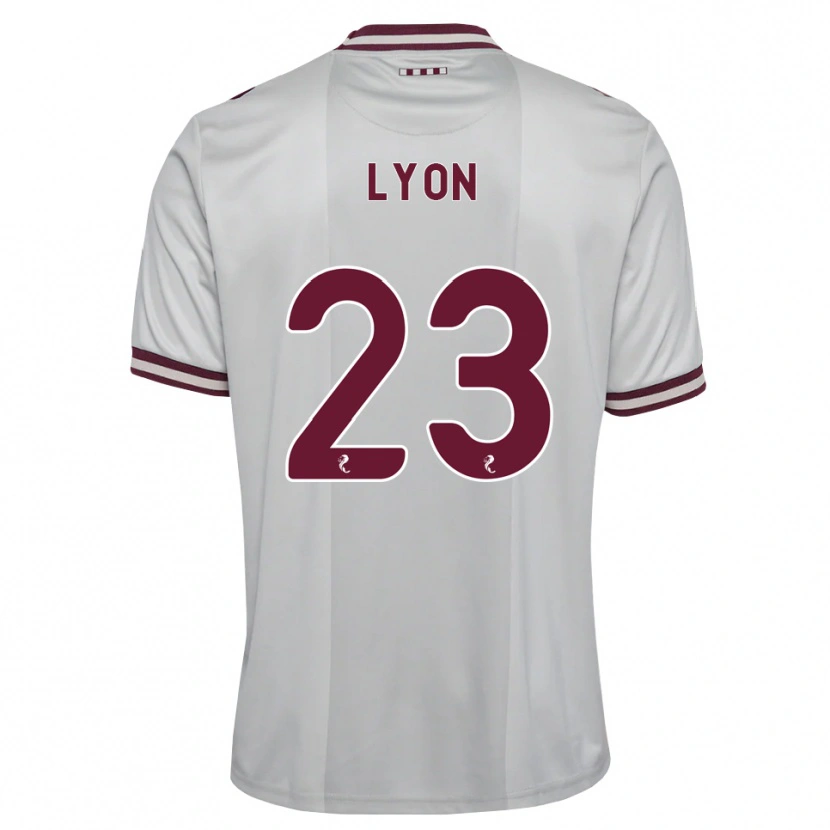 Danxen Dámské Jack Lyon #23 Bílá Purpurová Daleko Hráčské Dresy 2026/27 Dres