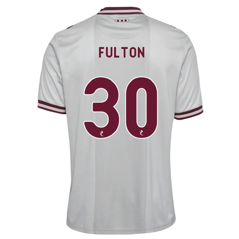 Danxen Dámské Ryan Fulton #30 Bílá Purpurová Daleko Hráčské Dresy 2026/27 Dres