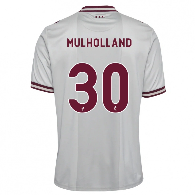 Danxen Dámské James Mulholland #30 Bílá Purpurová Daleko Hráčské Dresy 2026/27 Dres