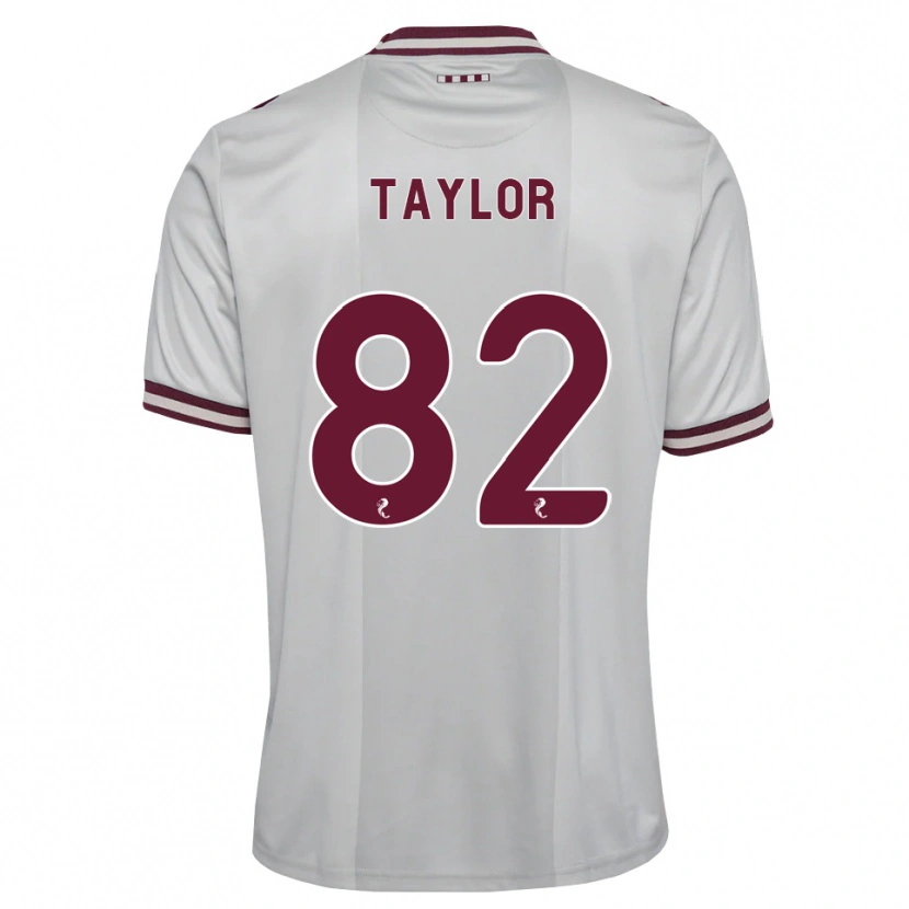Danxen Dámské Gerald Taylor #82 Bílá Purpurová Daleko Hráčské Dresy 2026/27 Dres