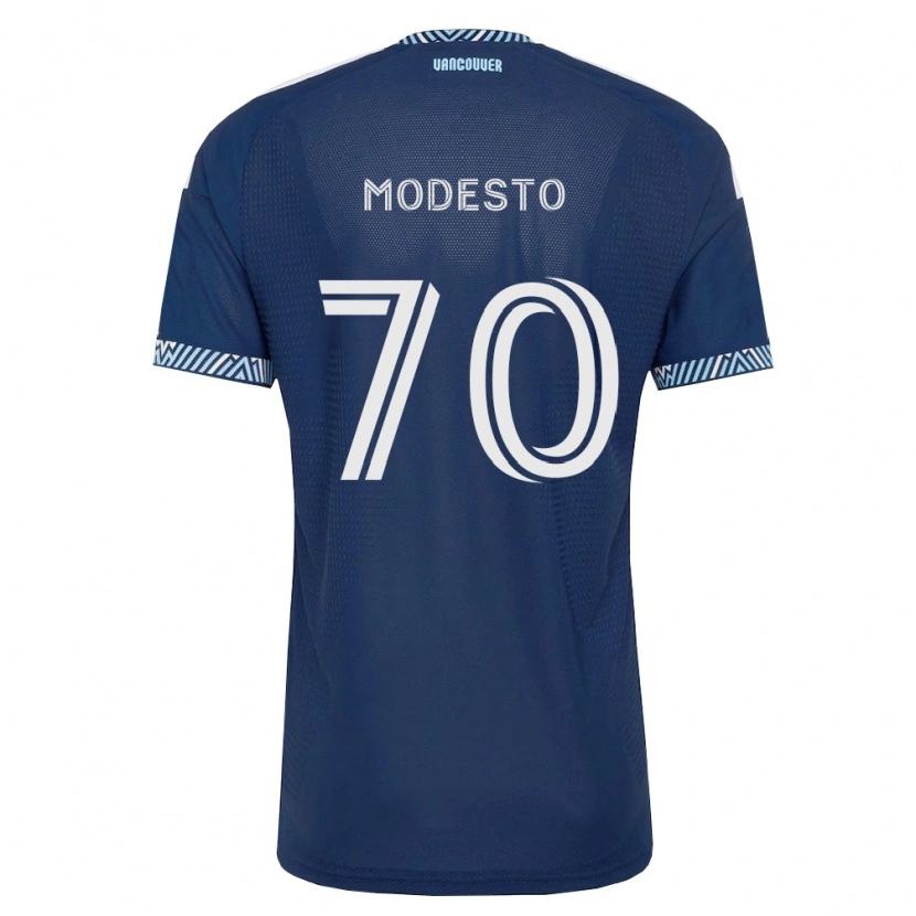 Danxen Dámské Rui Modesto #70 Tmavě Modrá Bílá Daleko Hráčské Dresy 2026/27 Dres