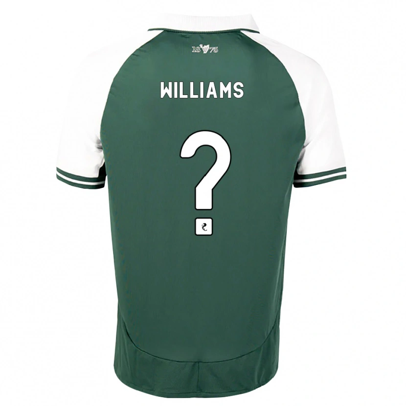 Danxen Dětské Leyton Williams #0 Mořská Zelená Bílá Domů Hráčské Dresy 2026/27 Dres