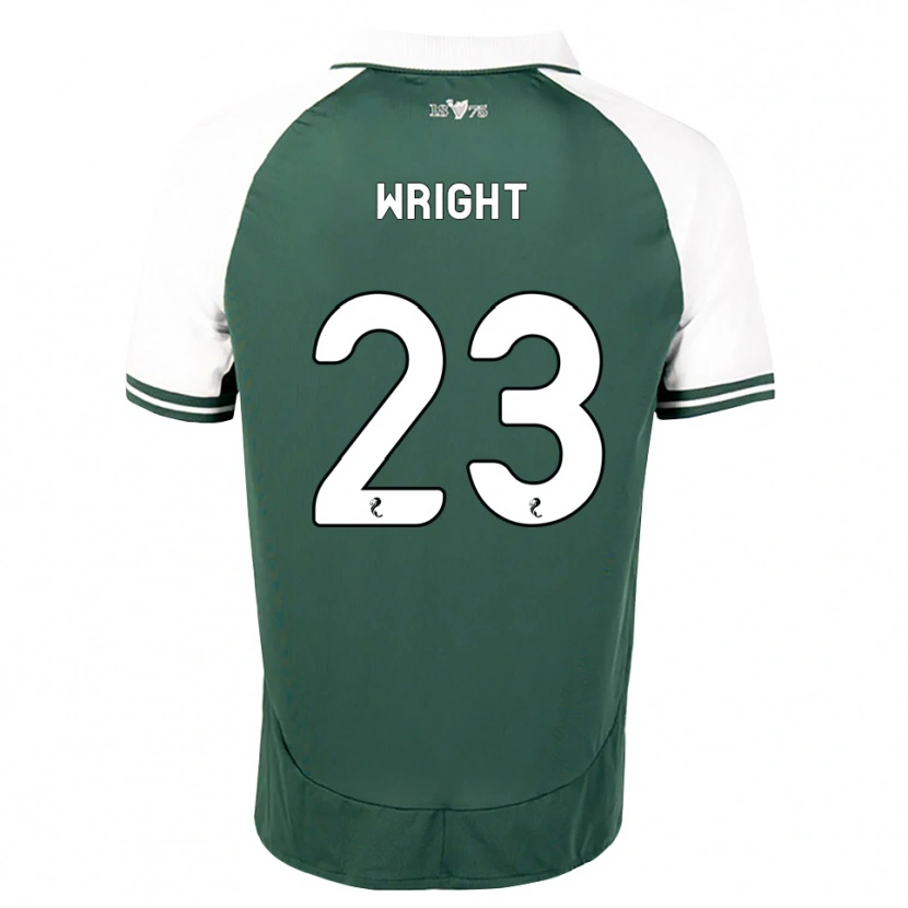 Danxen Dětské Callum Wright #23 Mořská Zelená Bílá Domů Hráčské Dresy 2026/27 Dres