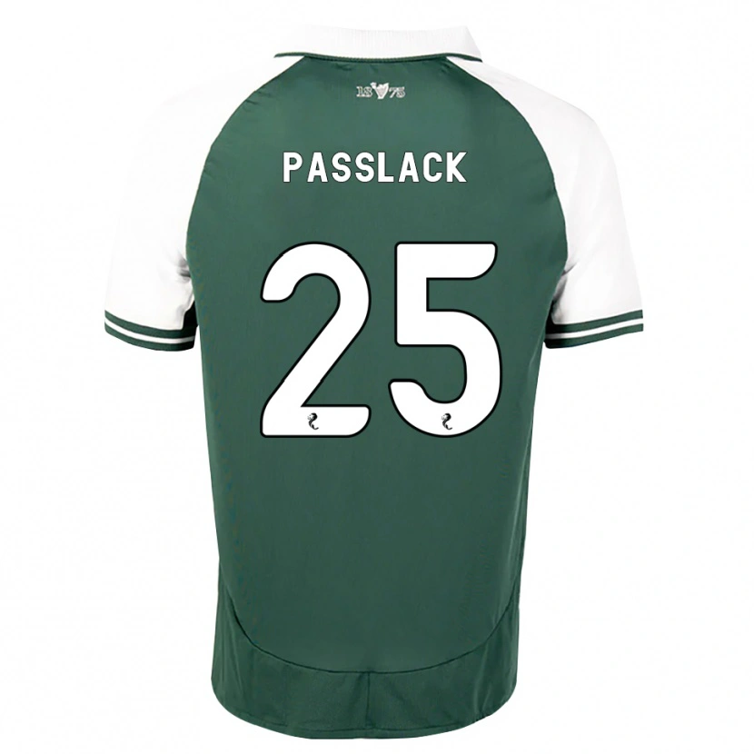 Danxen Dětské Felix Passlack #25 Mořská Zelená Bílá Domů Hráčské Dresy 2026/27 Dres