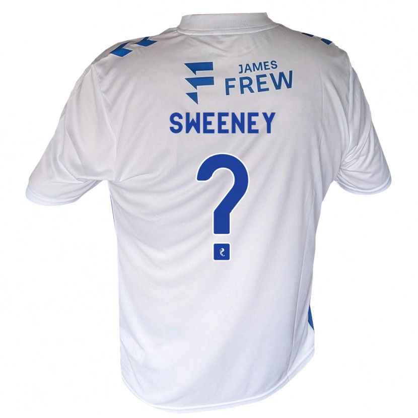 Danxen Dětské Connor Sweeney #0 Královská Modrá Bílá Domů Hráčské Dresy 2026/27 Dres