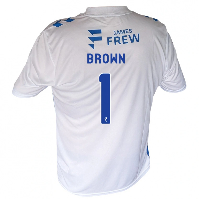 Danxen Dětské Dylan Brown #1 Královská Modrá Bílá Domů Hráčské Dresy 2026/27 Dres