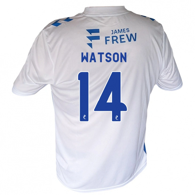 Danxen Dětské Craig Watson #14 Královská Modrá Bílá Domů Hráčské Dresy 2026/27 Dres