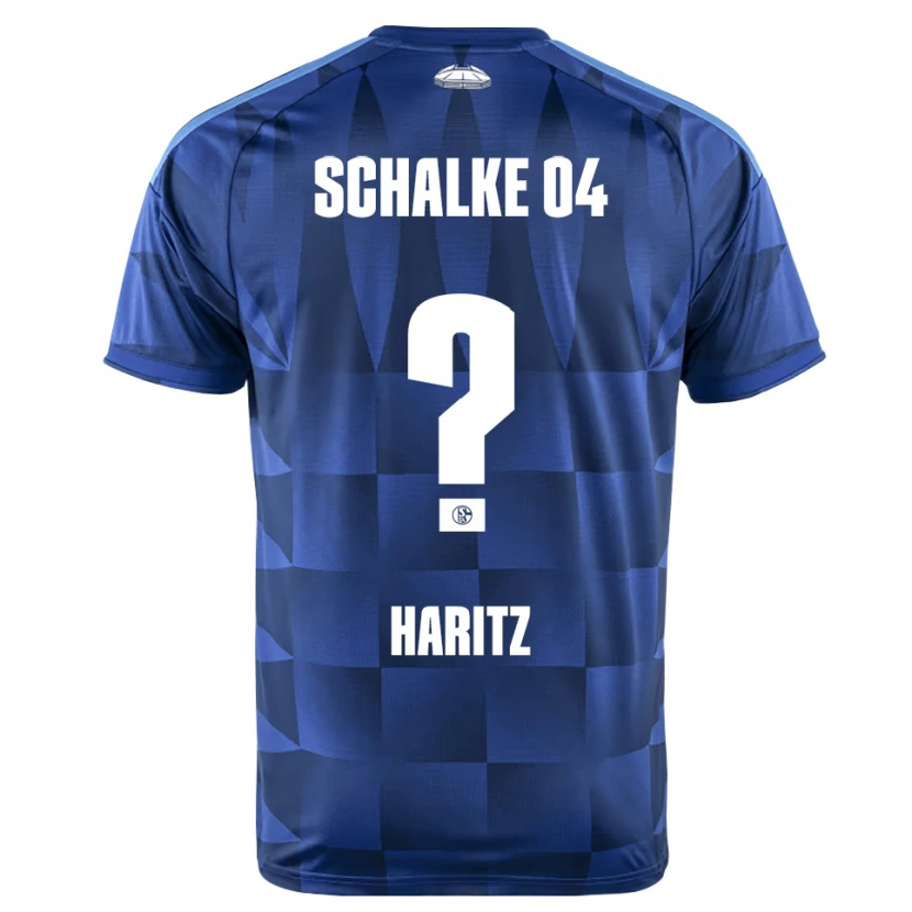 Danxen Dětské Sam Haritz #0 Tmavě Modrá Žlutá Bílá Domů Hráčské Dresy 2026/27 Dres
