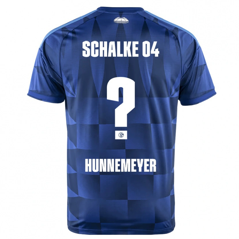 Danxen Dětské Maja Hünnemeyer #0 Tmavě Modrá Žlutá Bílá Domů Hráčské Dresy 2026/27 Dres