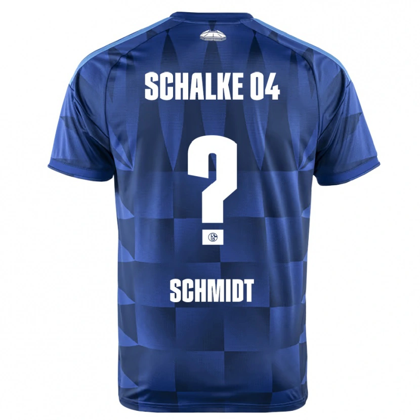 Danxen Dětské Nele Schmidt #0 Tmavě Modrá Žlutá Bílá Domů Hráčské Dresy 2026/27 Dres