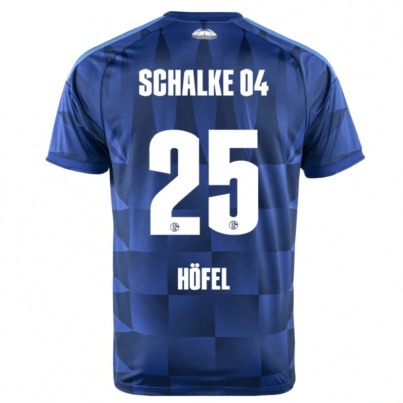 Danxen Dětské Luca Höfel #25 Tmavě Modrá Žlutá Bílá Domů Hráčské Dresy 2026/27 Dres