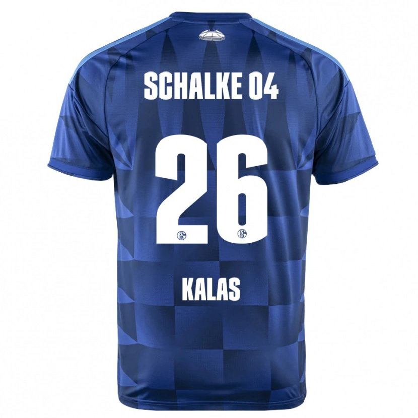Danxen Dětské Tomas Kalas #26 Tmavě Modrá Žlutá Bílá Domů Hráčské Dresy 2026/27 Dres