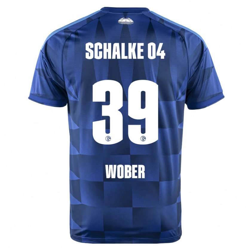 Danxen Dětské Maximilian Wöber #39 Tmavě Modrá Žlutá Bílá Domů Hráčské Dresy 2026/27 Dres