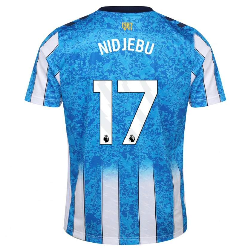 Danxen Dětské Success Nidjebu #17 Bílá Modrá Oranžová Domů Hráčské Dresy 2026/27 Dres