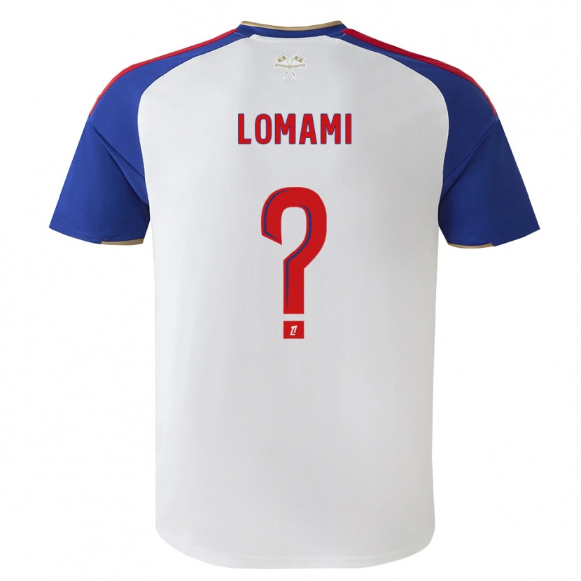 Danxen Dětské Irvyn Lomami #0 Královská Modrá Červená Bílá Domů Hráčské Dresy 2026/27 Dres