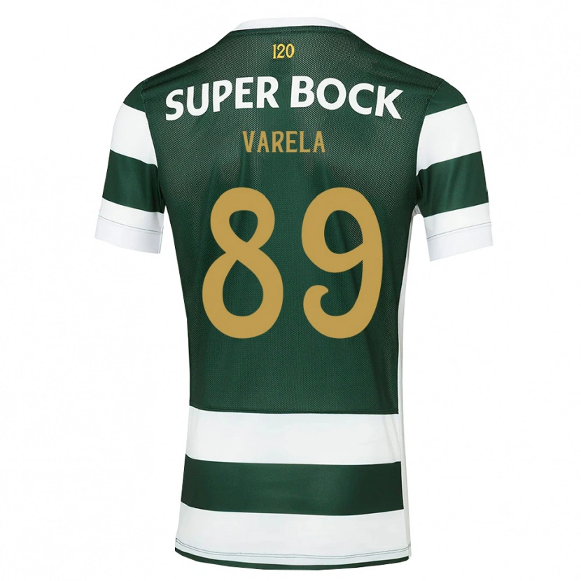 Danxen Dětské Leonardo Varela #89 Tmavě Břidlicově Šedá Bílá Domů Hráčské Dresy 2026/27 Dres