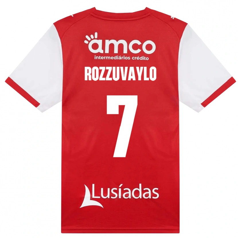 Danxen Dětské Dani Rozzuvaylo #7 Bílá Červená Černá Domů Hráčské Dresy 2026/27 Dres