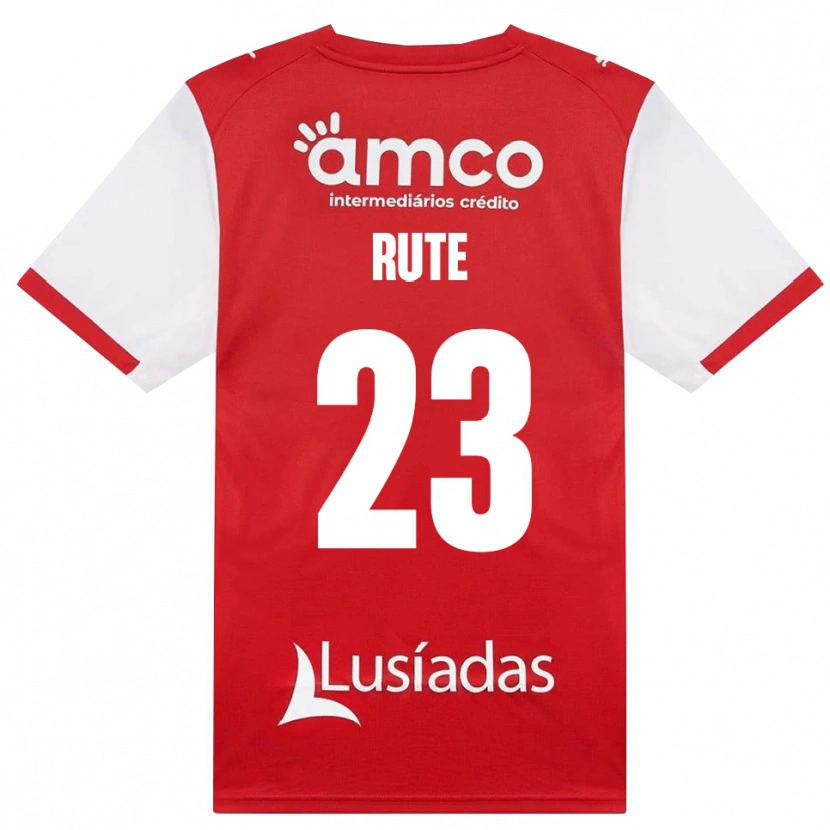 Danxen Dětské Ana Rute #23 Bílá Červená Černá Domů Hráčské Dresy 2026/27 Dres