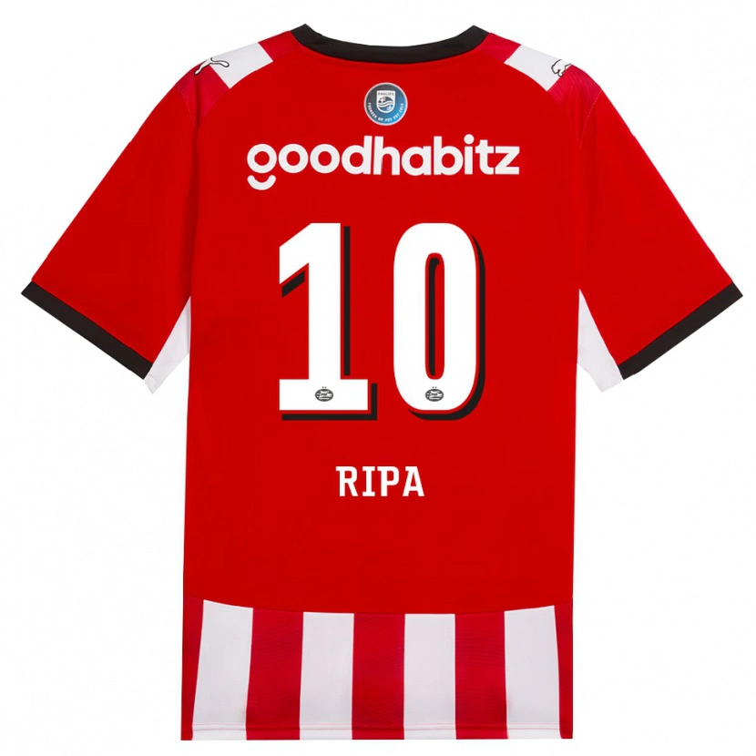 Danxen Dětské Chimera Ripa #10 Červená Bílá Černá Domů Hráčské Dresy 2026/27 Dres