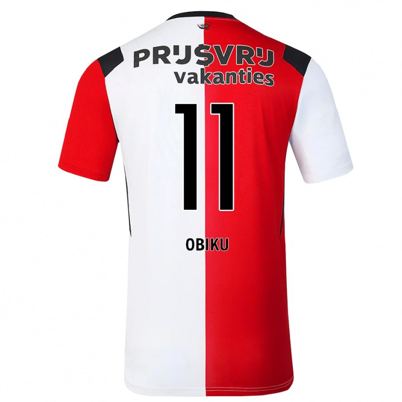 Danxen Dětské Junior Obiku #11 Červená Bílá Černá Domů Hráčské Dresy 2026/27 Dres